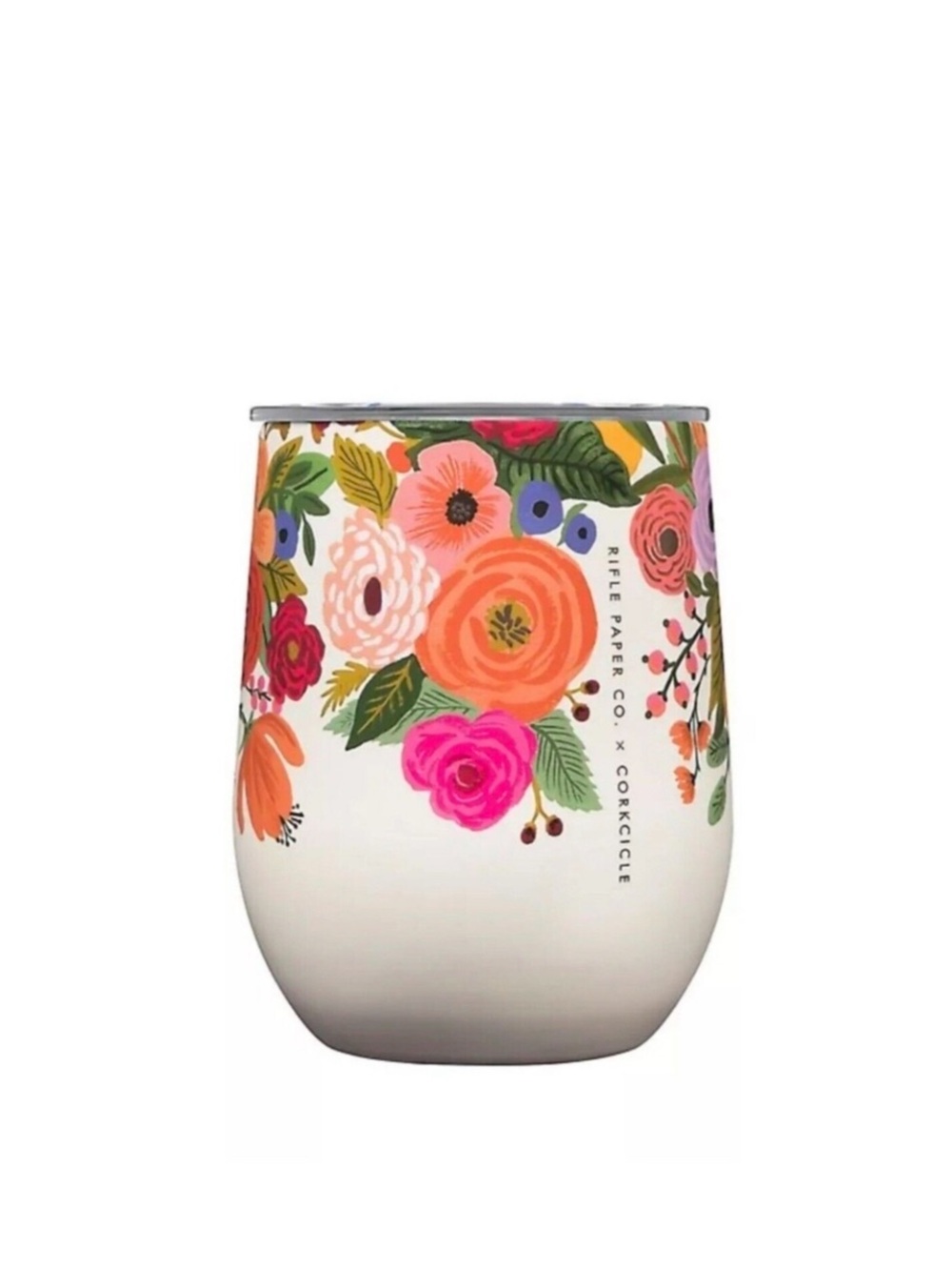 Rifle Paper Co & Corkcicle Wine Tumbler “Garden Party”